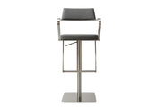 Tempo Grey PU Stool - 1